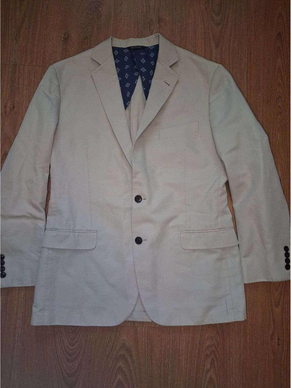 Brooks Brothers Tessuti Sondrio Linen Sport Coat 42R Beige